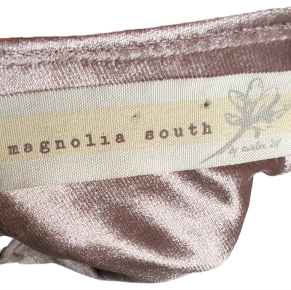 Magnolia South Velvet Flare Jumpsuit Size S - Picture 6 of 7